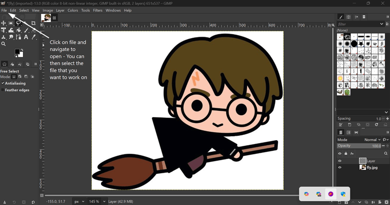 Extracted template files